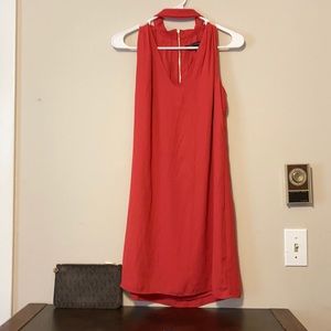 White House black market coral dress